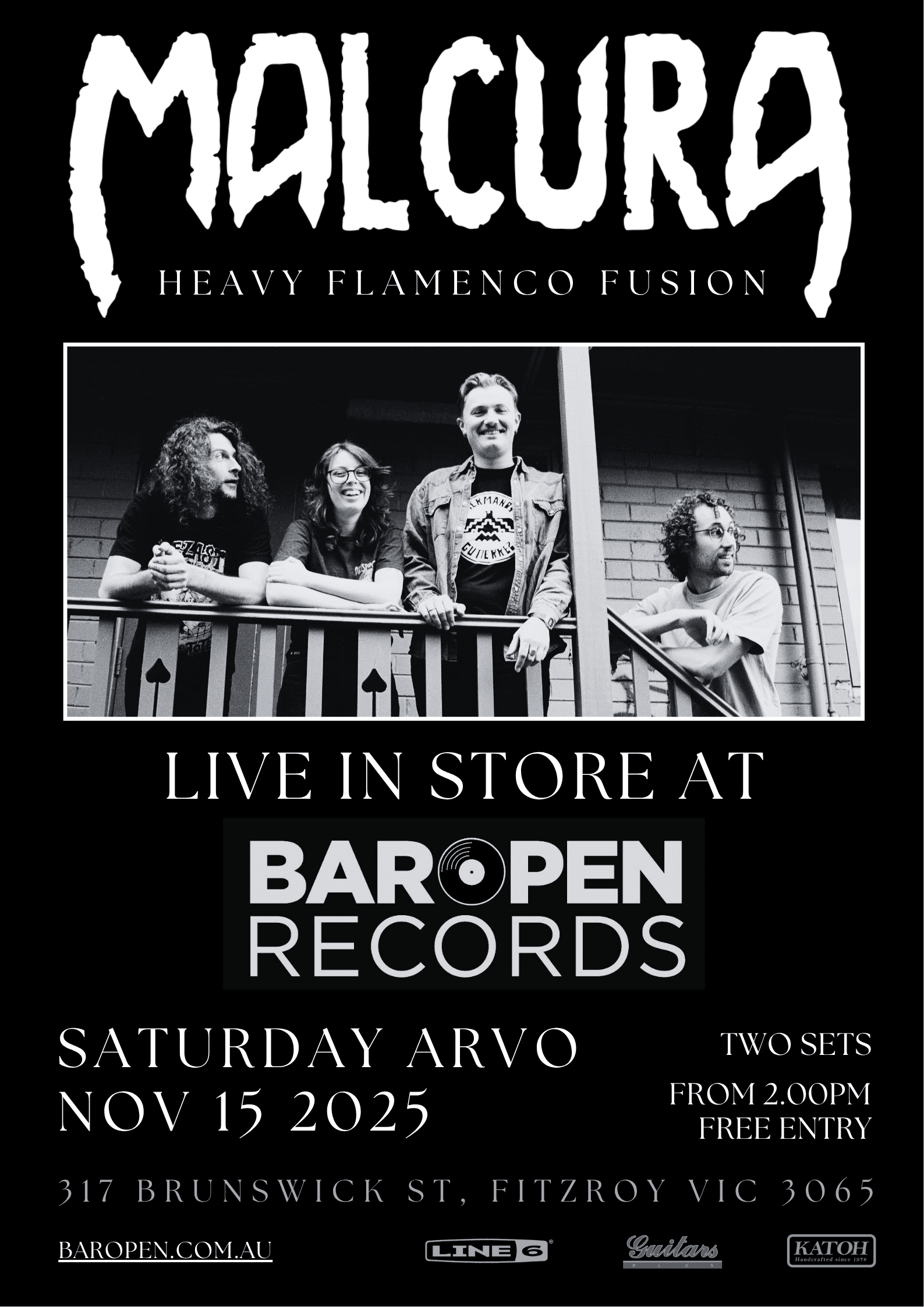 Malcura at Bar Open Records
