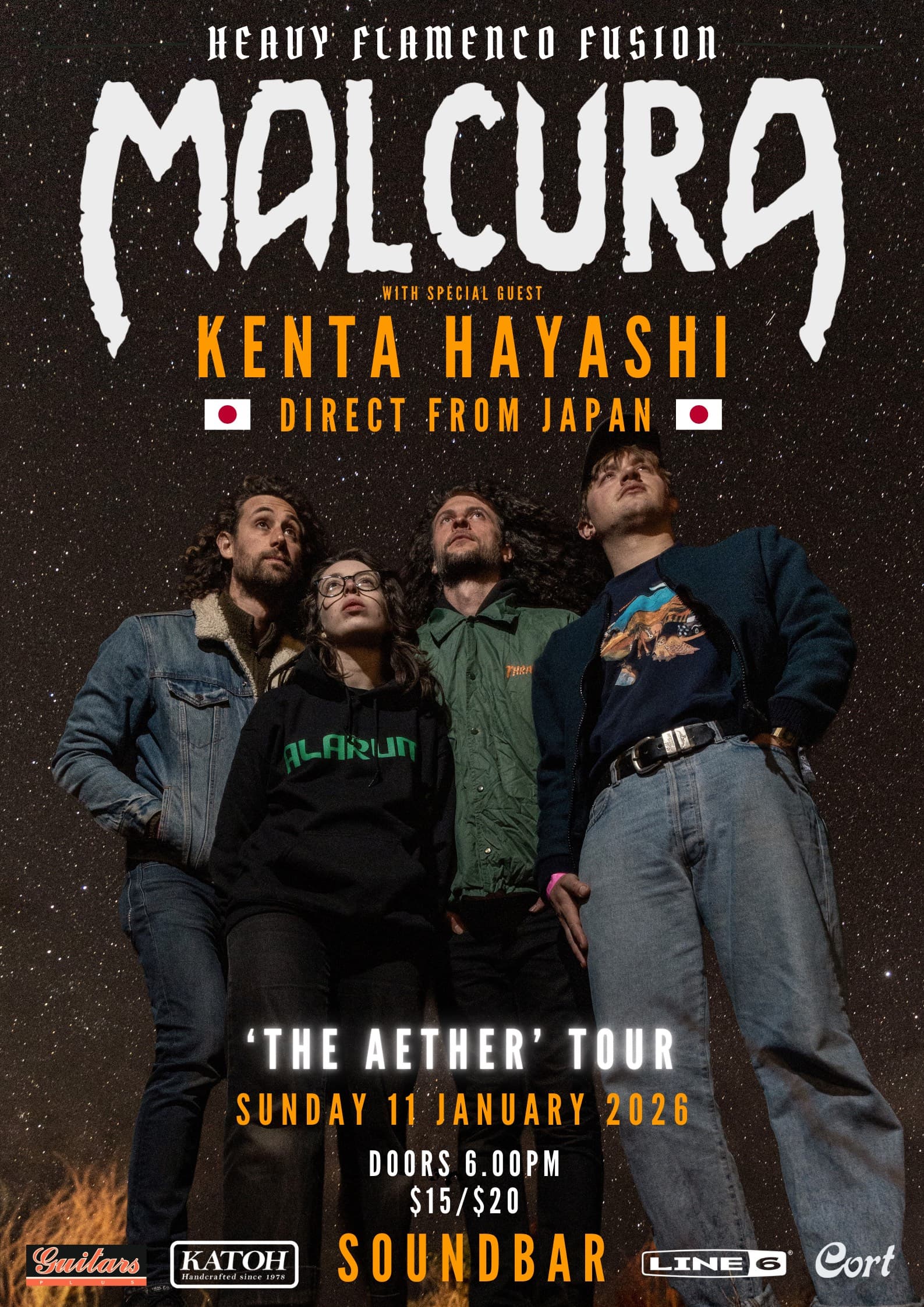 Malcura and Kenta Hayashi at theb Soundbar