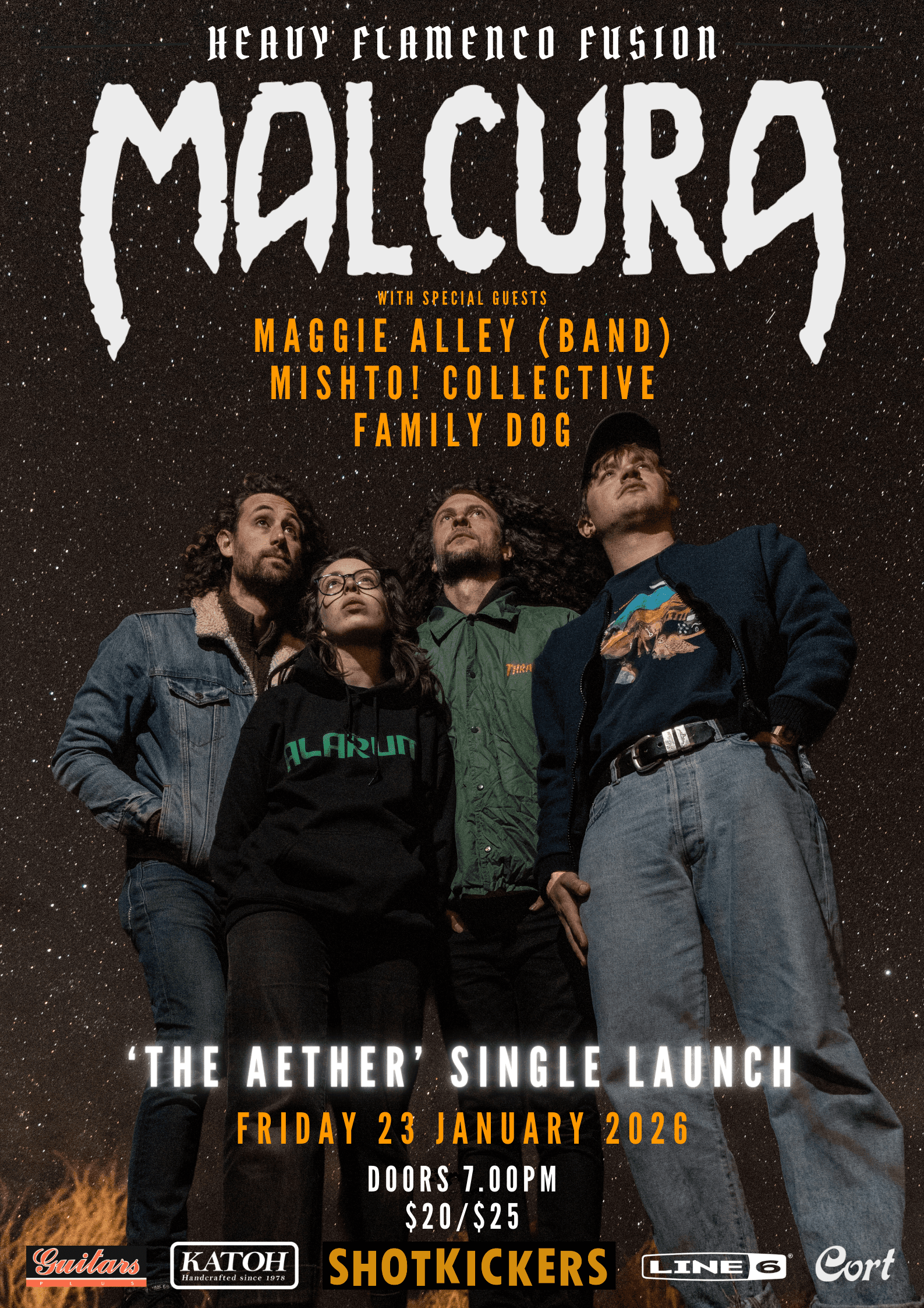 The Aether single launch at Shotkickers