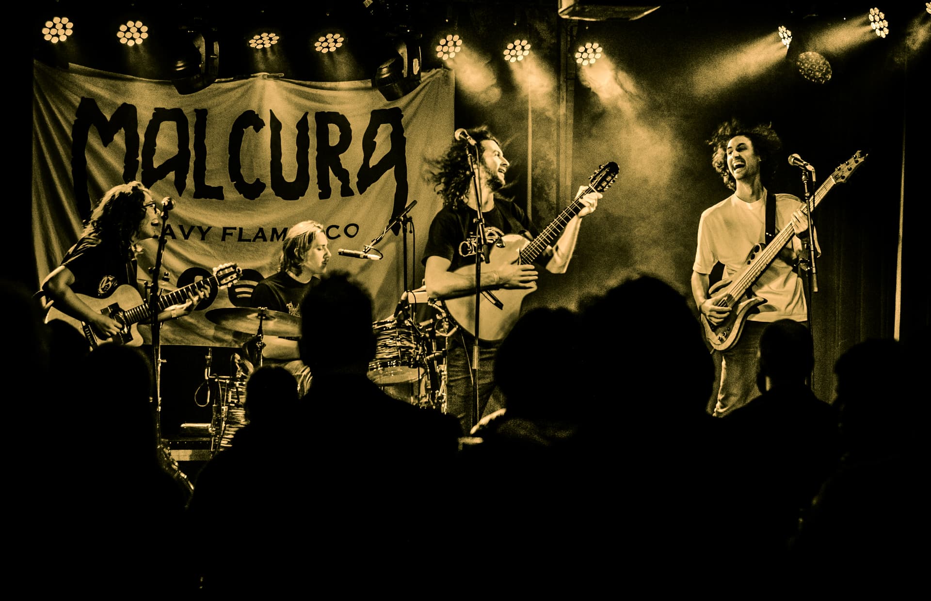 Malcura performing at The Evelyn Hotel